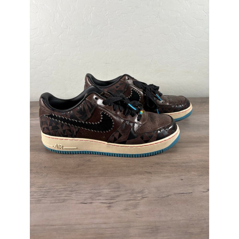 Nike Air Force 1 Retro Low PRM LE Native 2011 Men's Size 10 EU 44‎ EUC